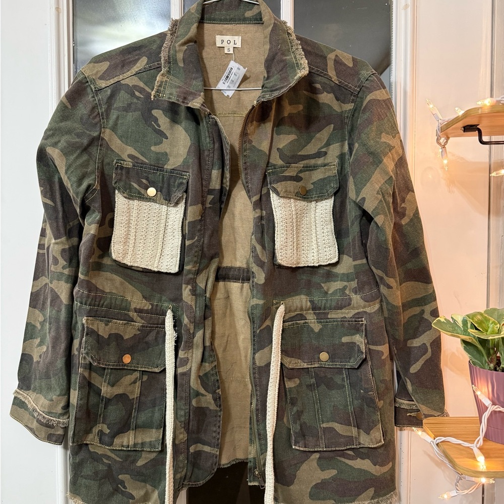 POL Tan Camouflage Jacket